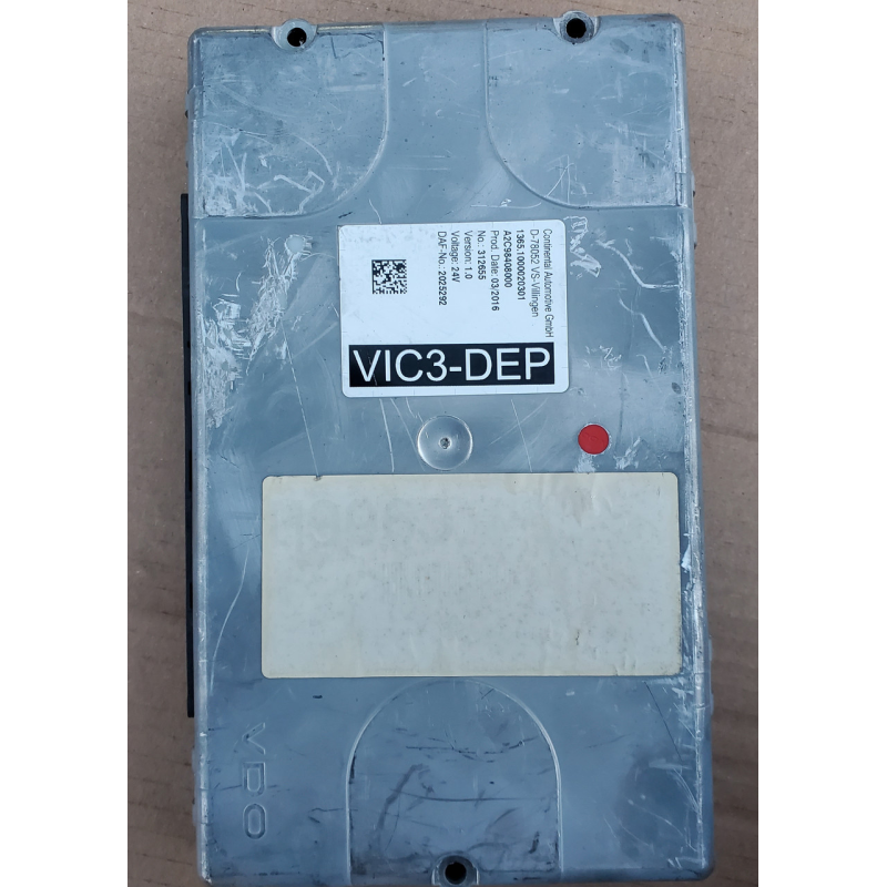 Блок керування VIC3 DEP 1.0 Version DAF 2025292 XF106 CF86