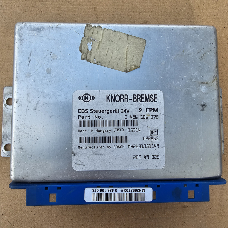 Блок EBS RENAULT Premium DXI 20749025 Knorr-Bremse 0486106078 Блок EBS RENAULT Premium DXI 20749025 Knorr-Bremse 0486106078