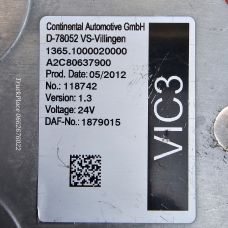 1879015 DAF блок керування VIC3 V 1.3 DAF XF/CF