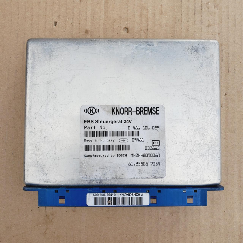 81258087054 Блок керування EBS MAN 81.25808.7054 Knorr-Bremse 0486106089 81258087054 Блок керування EBS MAN 81.25808.7054 Knorr-Bremse 0486106089