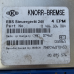 Блок керування EBS RENAULT DXI 20895576 Knorr-Bremse 0486106084