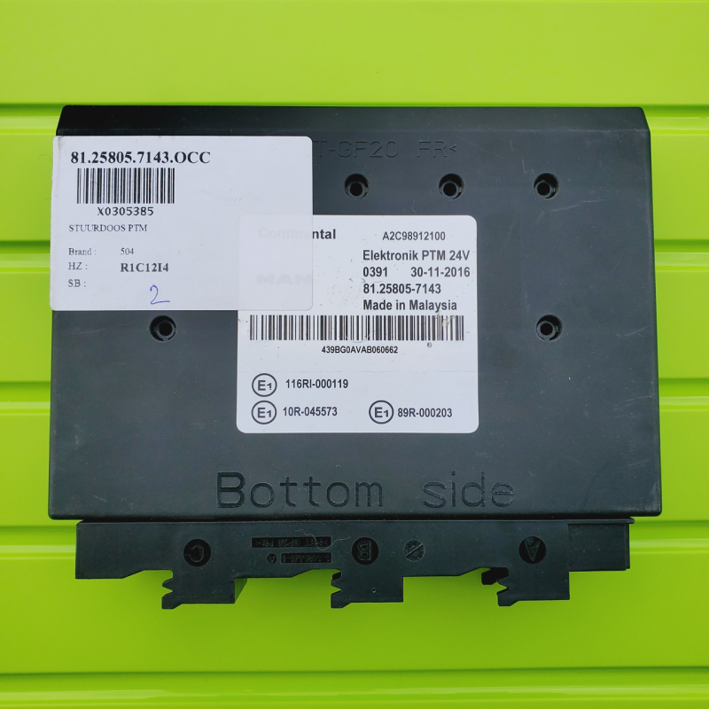 Блок керування PTM 81258057143 MAN TGX TGS 81.25805-7143